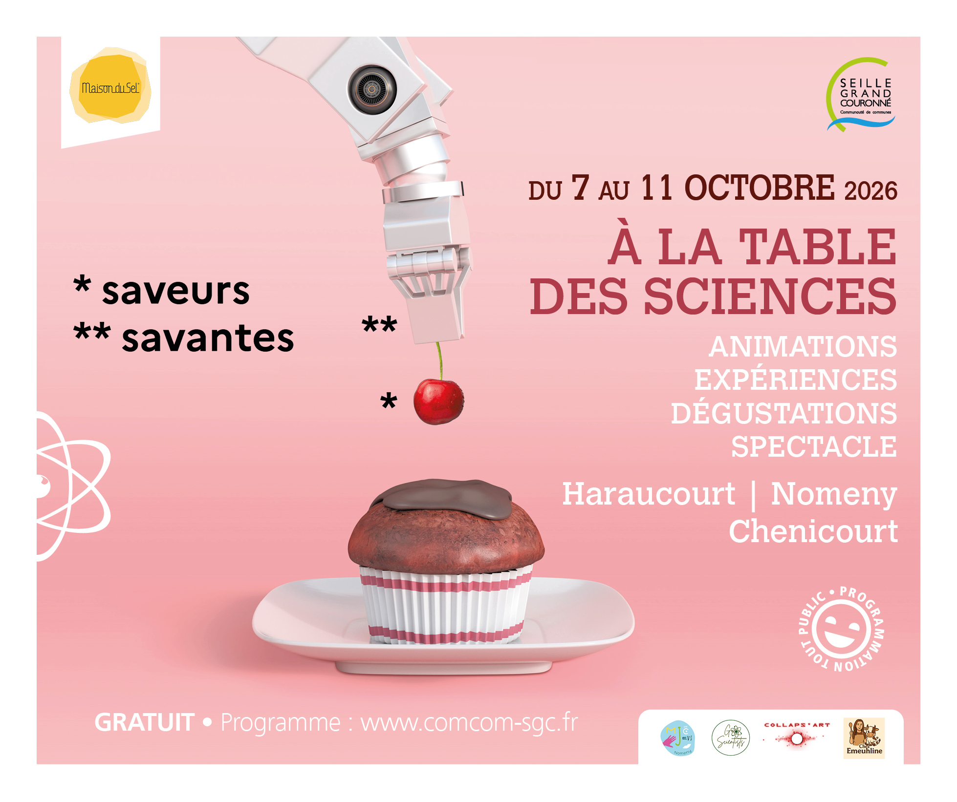 Affiche Fête de la science 2026